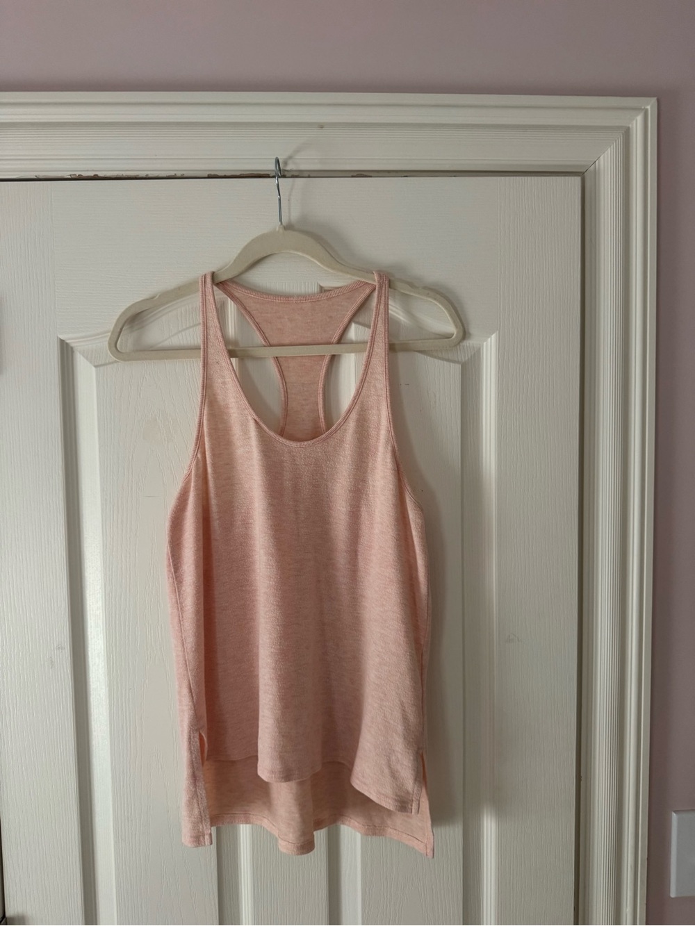 ALO peach racerback tank